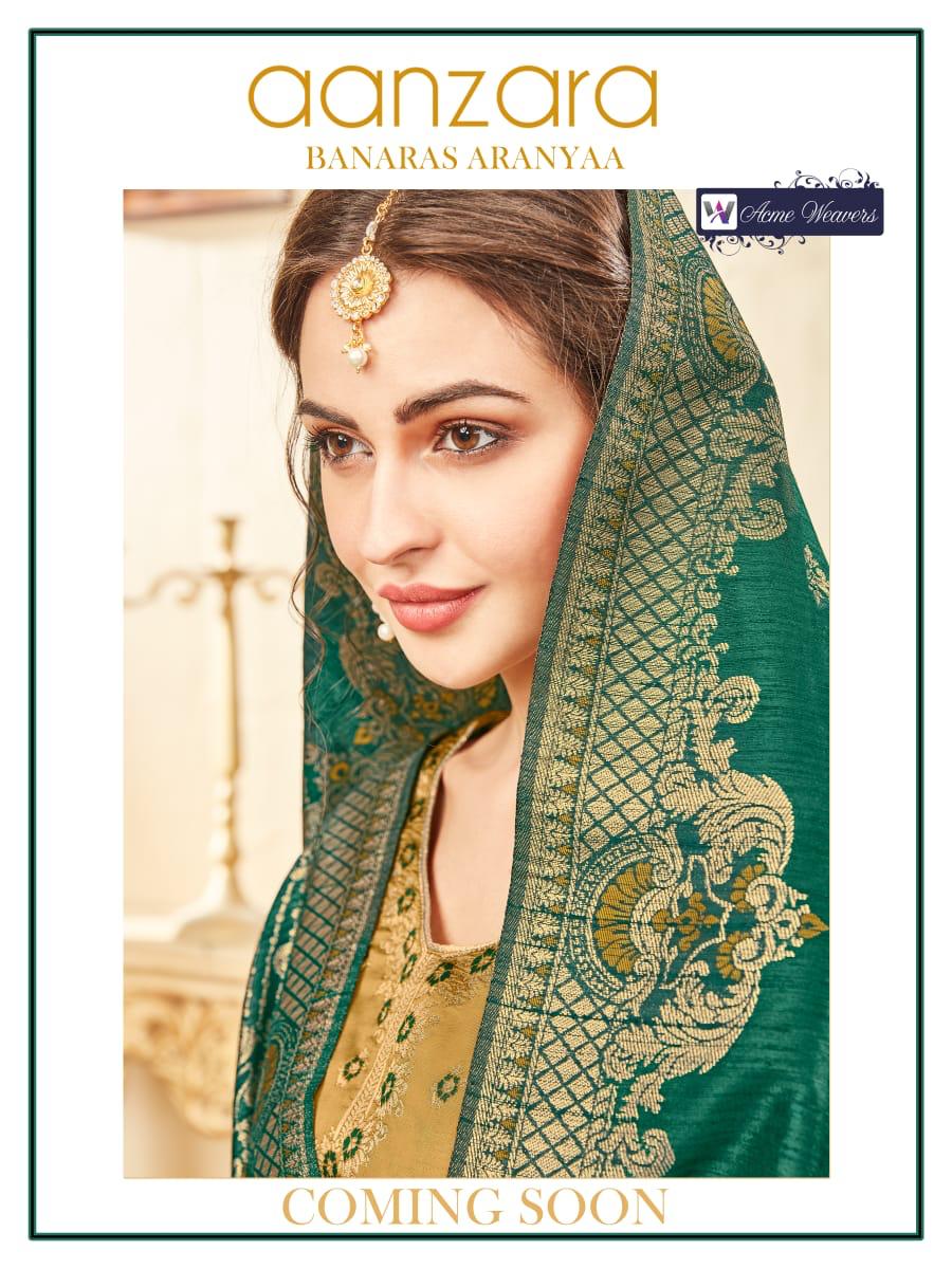Aanzara Banaras By Acme Weavers Banarasi Suits Wholesale Supplier And Dealer Surat