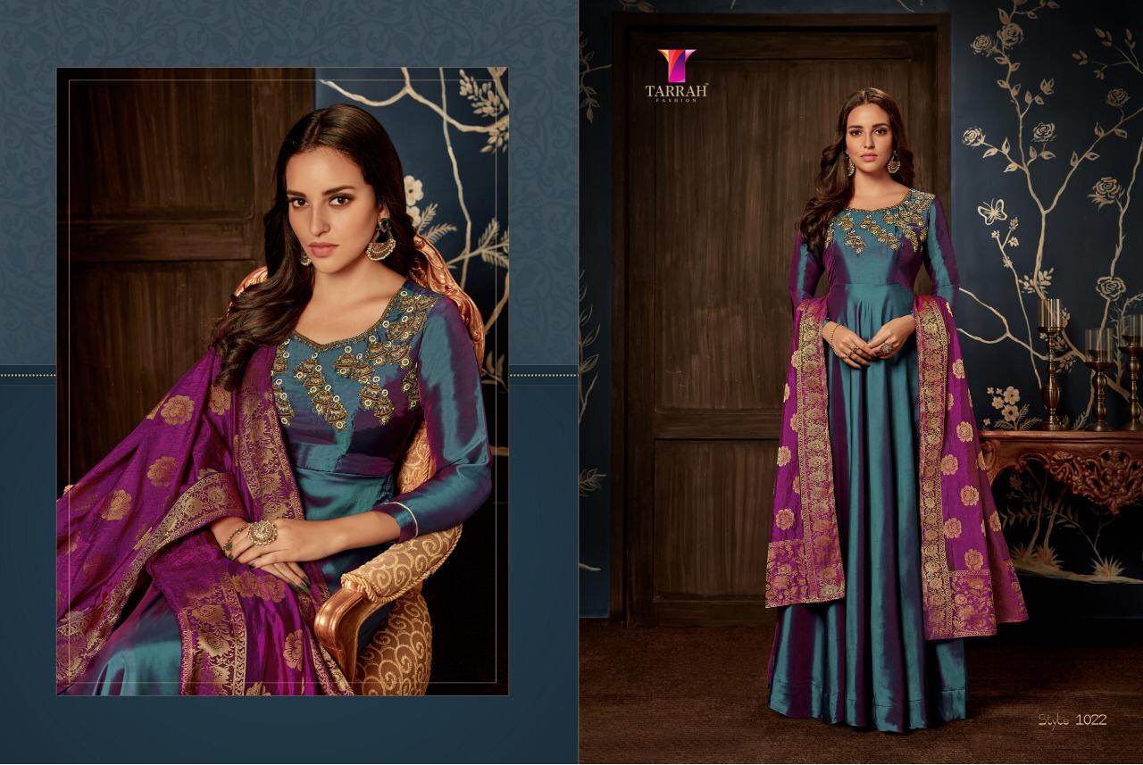 Alinaa Vol 3 By Tarah Series 1017 To 1024 Ready To Wear Gowns With Duppta Wholesale Supplier Gujarat
