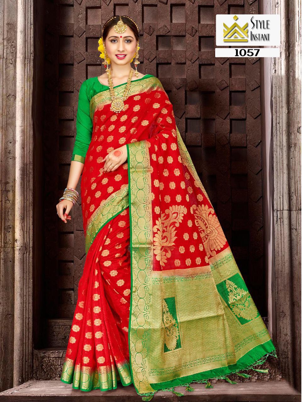 Banarasi Silk By Style Instant Silk Sarees Wholesale Supplier And Dealer Surat