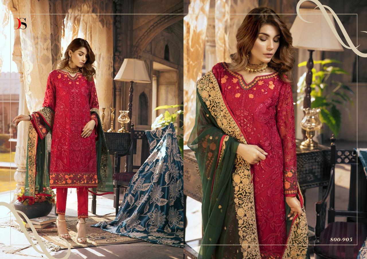 Gulbano 11 By Deepsy  Series 800901 To 800907 Party Wear Pakistani Suits Wholesale Supplier Gujarat