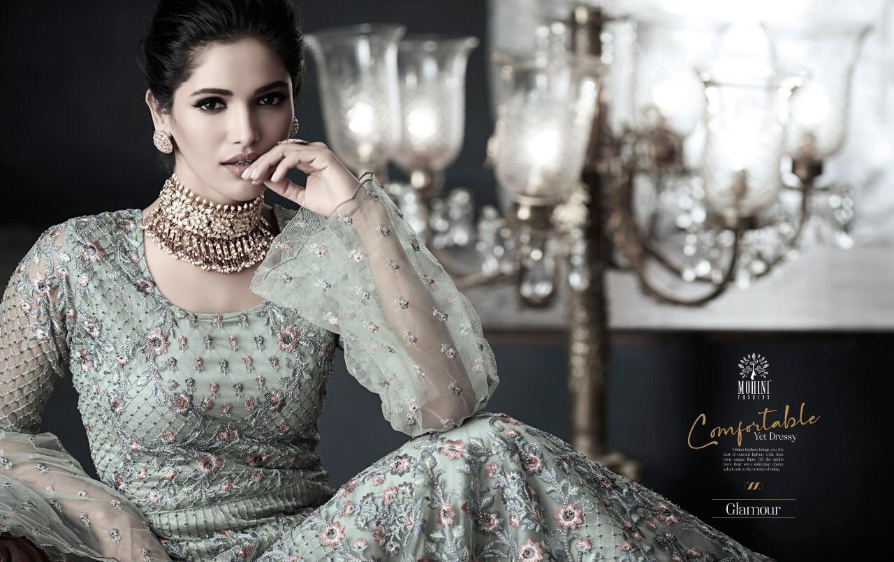 Glamour Vol 66 By Mohini Fashion Series 66001 To 66004 Designer Party Wear Suits Wholesale Supplier ...