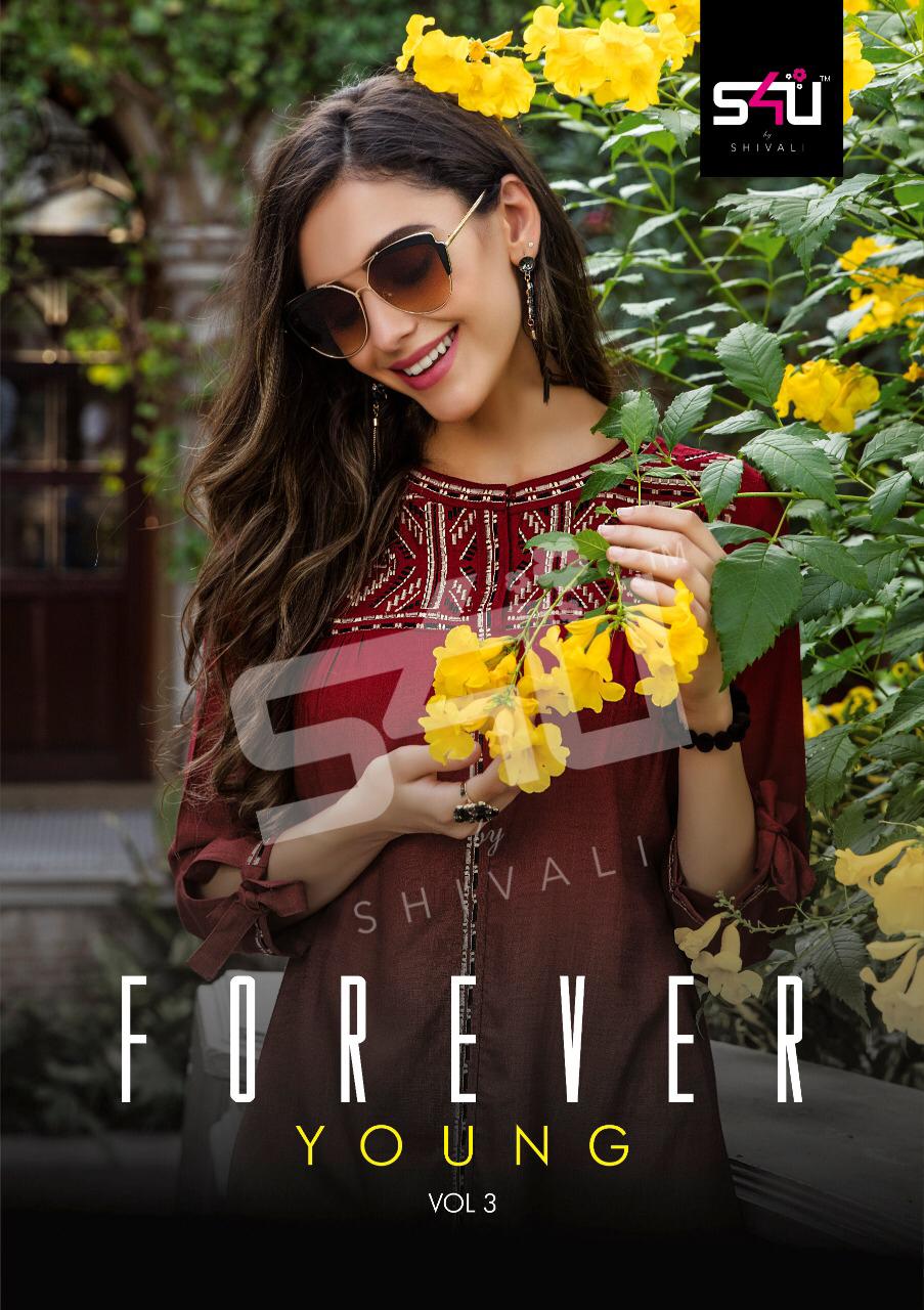 Forever Young Vol 2 By S4u By Shivali Designer Tops Wholesale Supplier And Dealer Surat