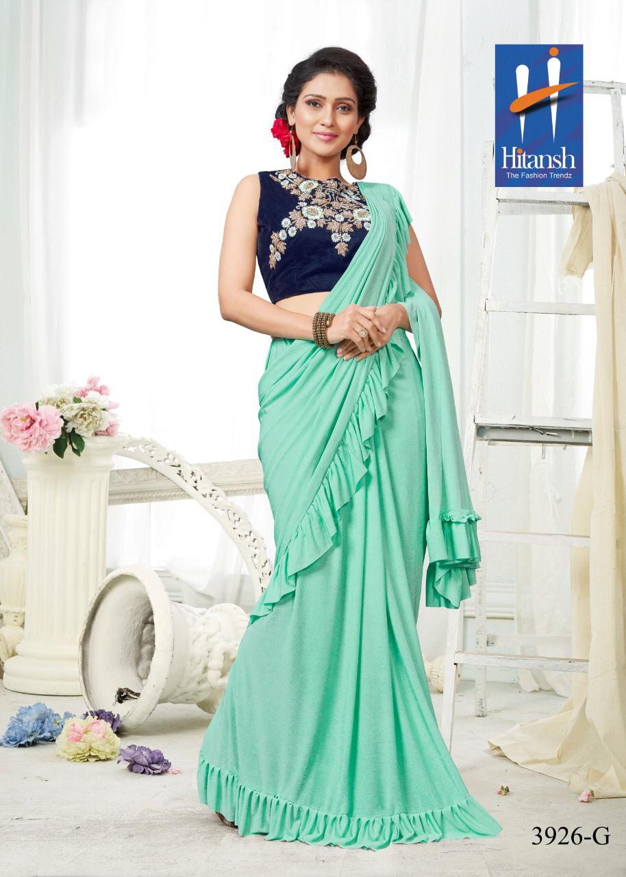 Hitansh Ready To Wear Sarees Collection Wholesale Supplier Gujarat
