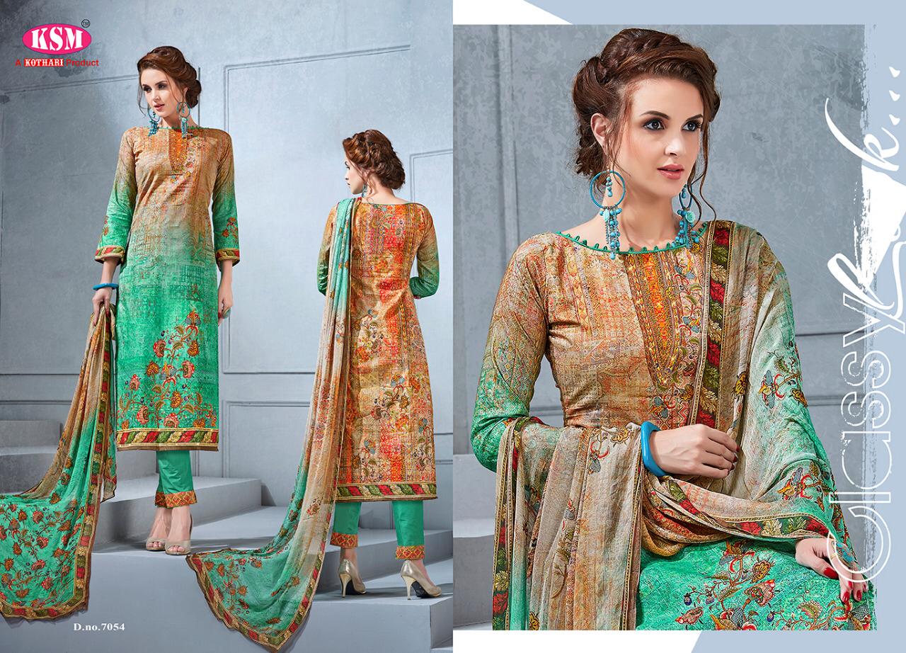 Vanisha Vol 2 By Kothari Satin Cotton Digital Printed Suits Wholesale Supplier Gujarat