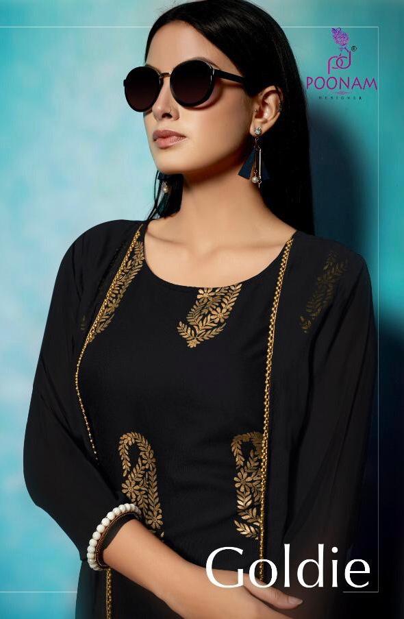 Goldie By Poonam Designer Cotton Slub Kurtis Wholesale Supplier And Dealer Surat