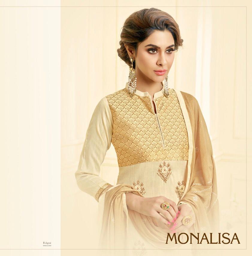 Monalisa By Raghav Cotton Embroidered Suits Wholesale Supplier Gujarat