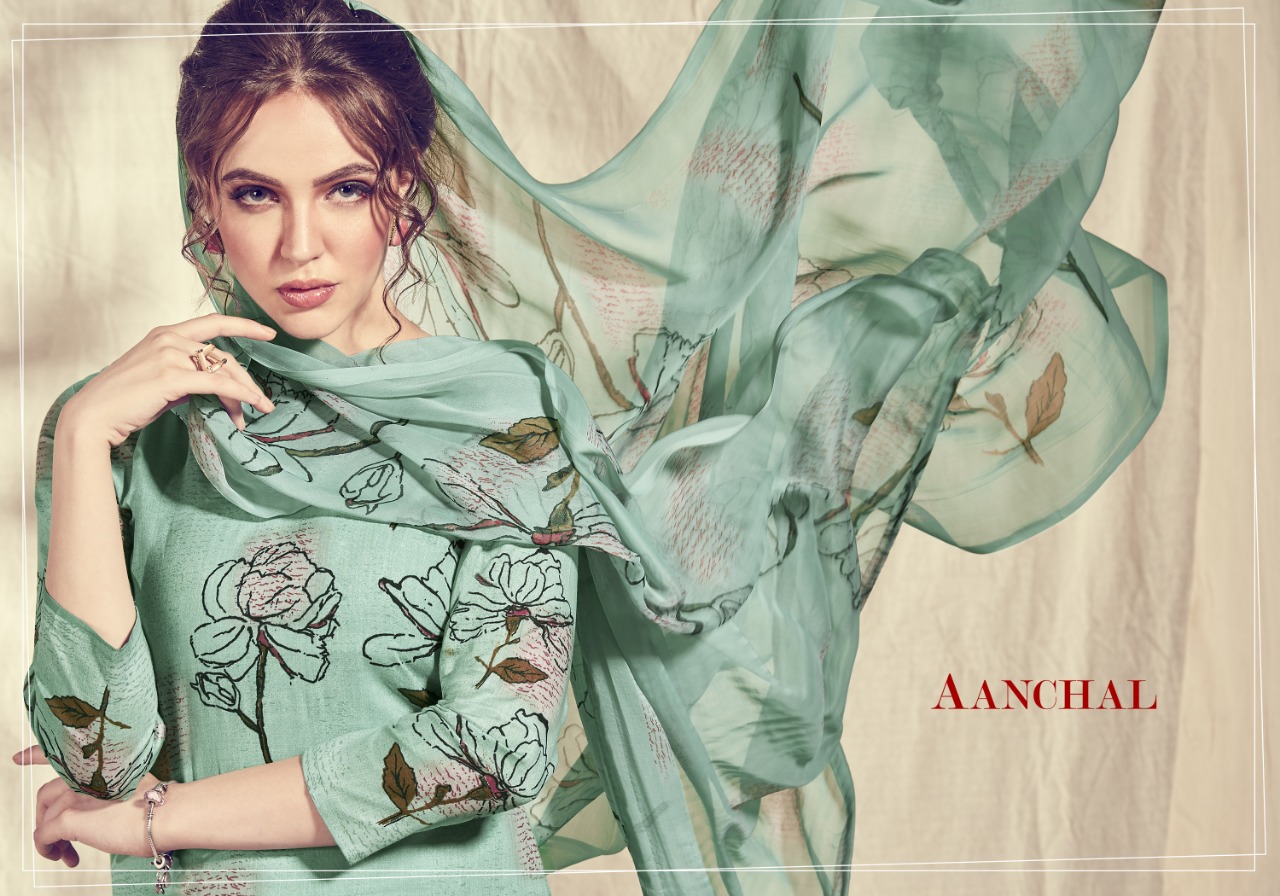 Bella By Aanchal Cambric Printed Suits Wholesale Supplier Surat