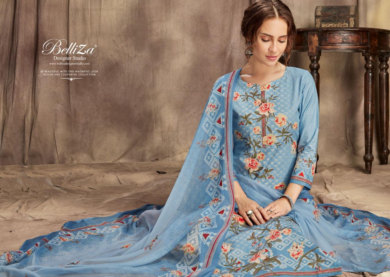 Florals Premium Cotton Collection Vol 2 By Belliza Designer Studio Pure Cotton Digital Printed Suits...
