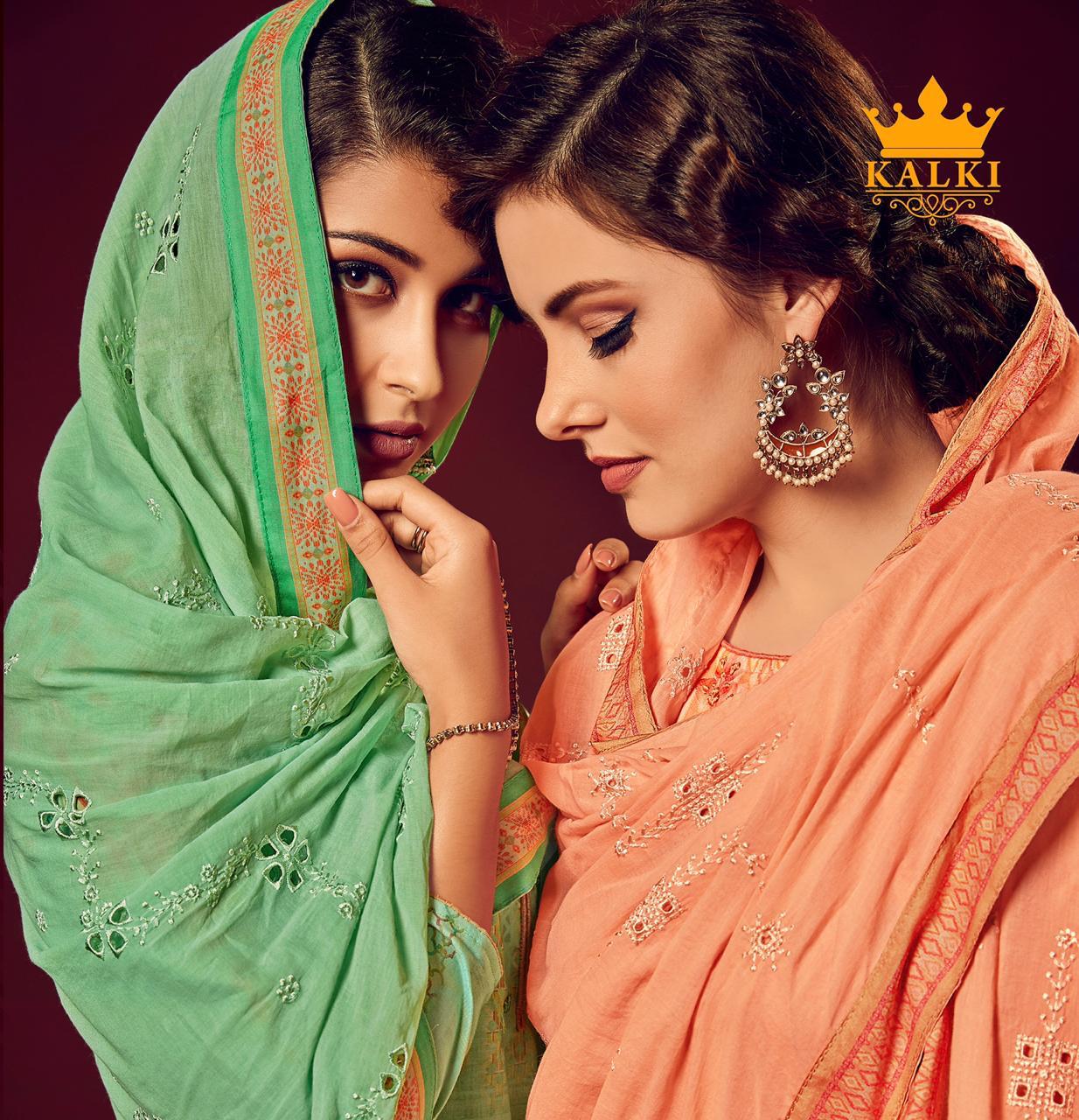 Azah By Kalki Lawn Digital Printed Suits Wholesale Supplier Gujarat
