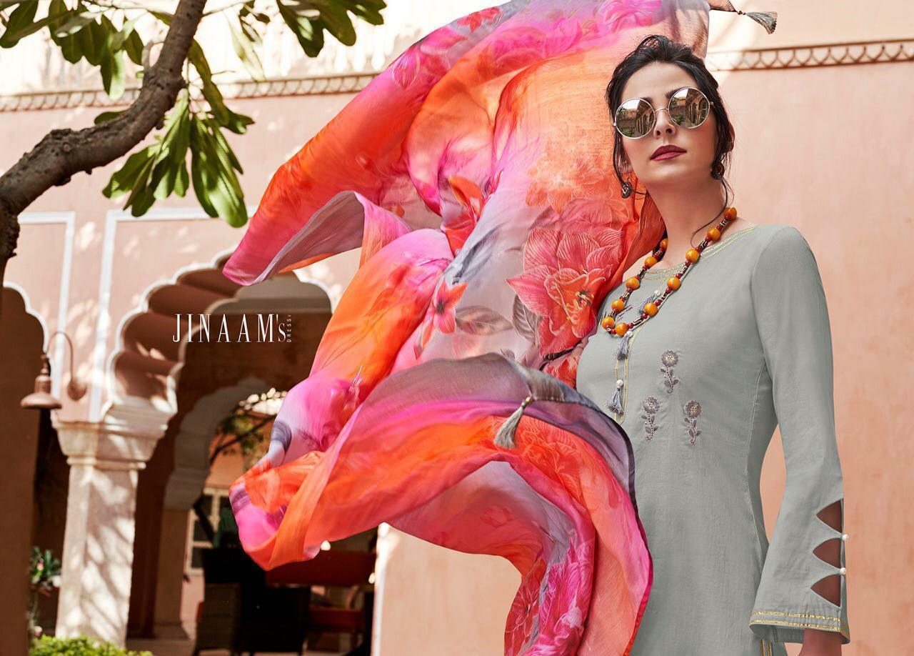 Rumaysha By Jinaam Cotton Printed Suits Wholesale Supplier Gujarat