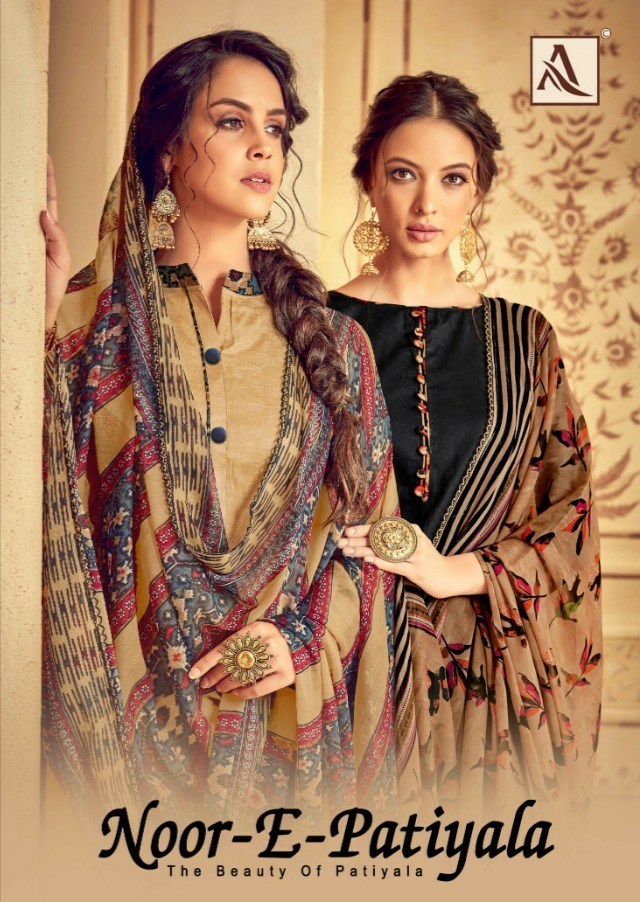 Noor E Patiyala 3 By Alok Suits Jam Cotton Dress Materials Wholesale Supplier Surat
