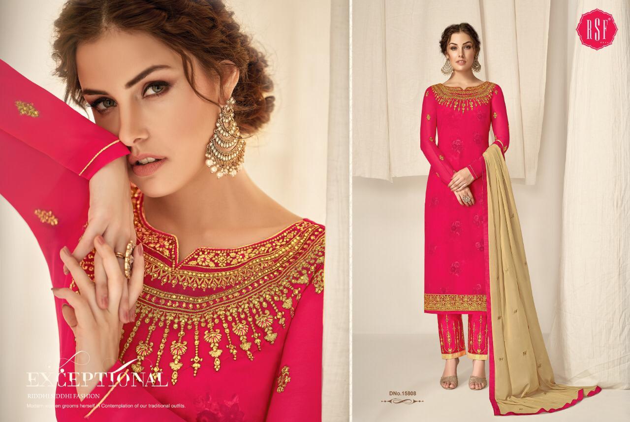 Rolex Vol 6 Georgette Long Suit Inner With Bottam And Dupptta