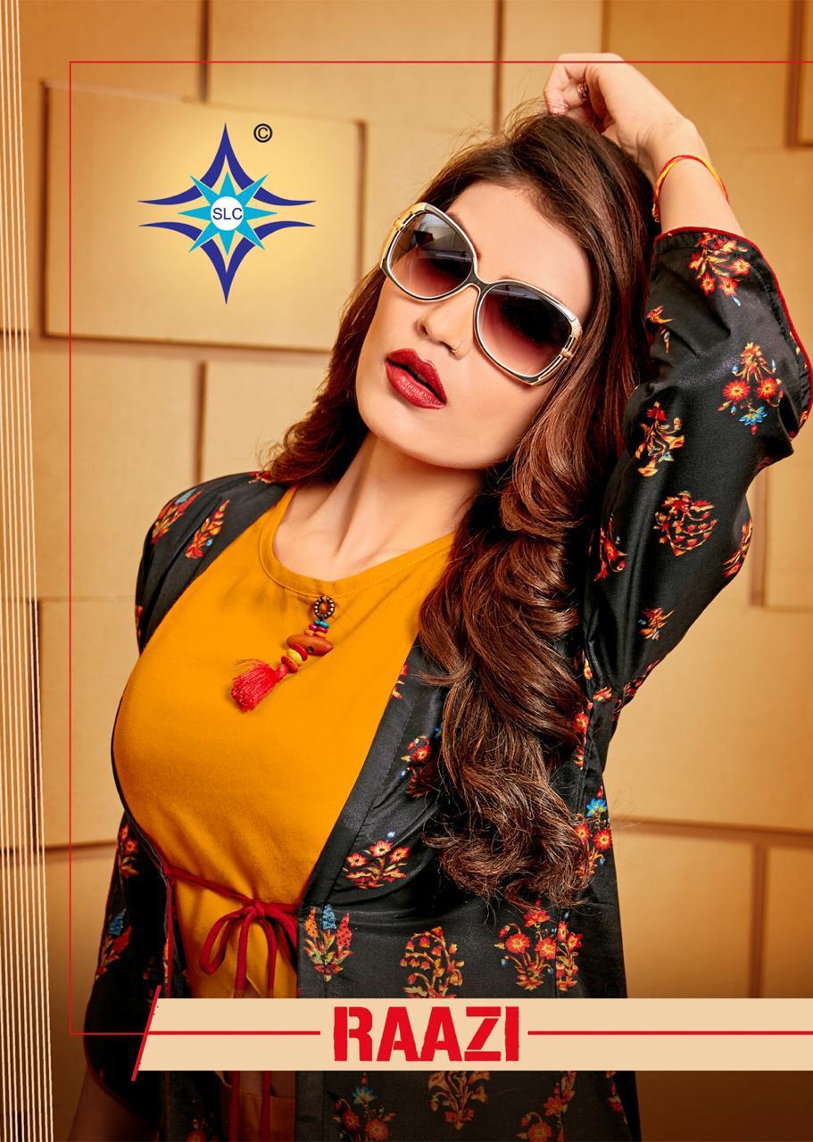 Raazi By Slc Musline Printed Western Wear Wholesale Supplier Gujarat