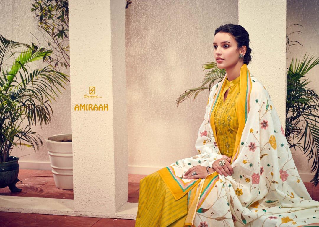 Amiraah By Sargam Prints Cotton Designer Suits Wholesale Supplier Surat