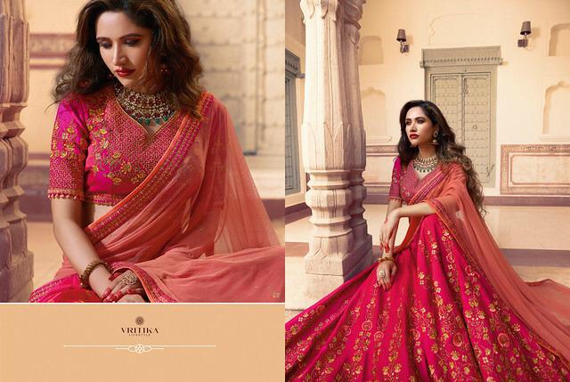 Sparsh Vol 9 By Vritika  Series 901 To 909 Designer Party Wear Lehngas Wholesale Supplier Surat