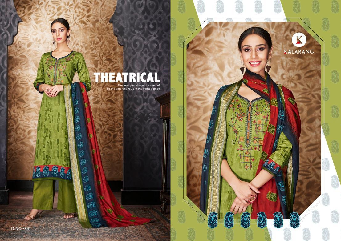 Amrita By Kalarang Satin Printed Suits Wholesale Supplier Gujarat