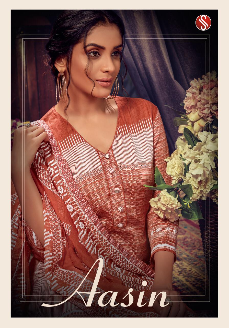 Aasin By Sri Viscose Printed Suits Wholesale Supplier Gujarat