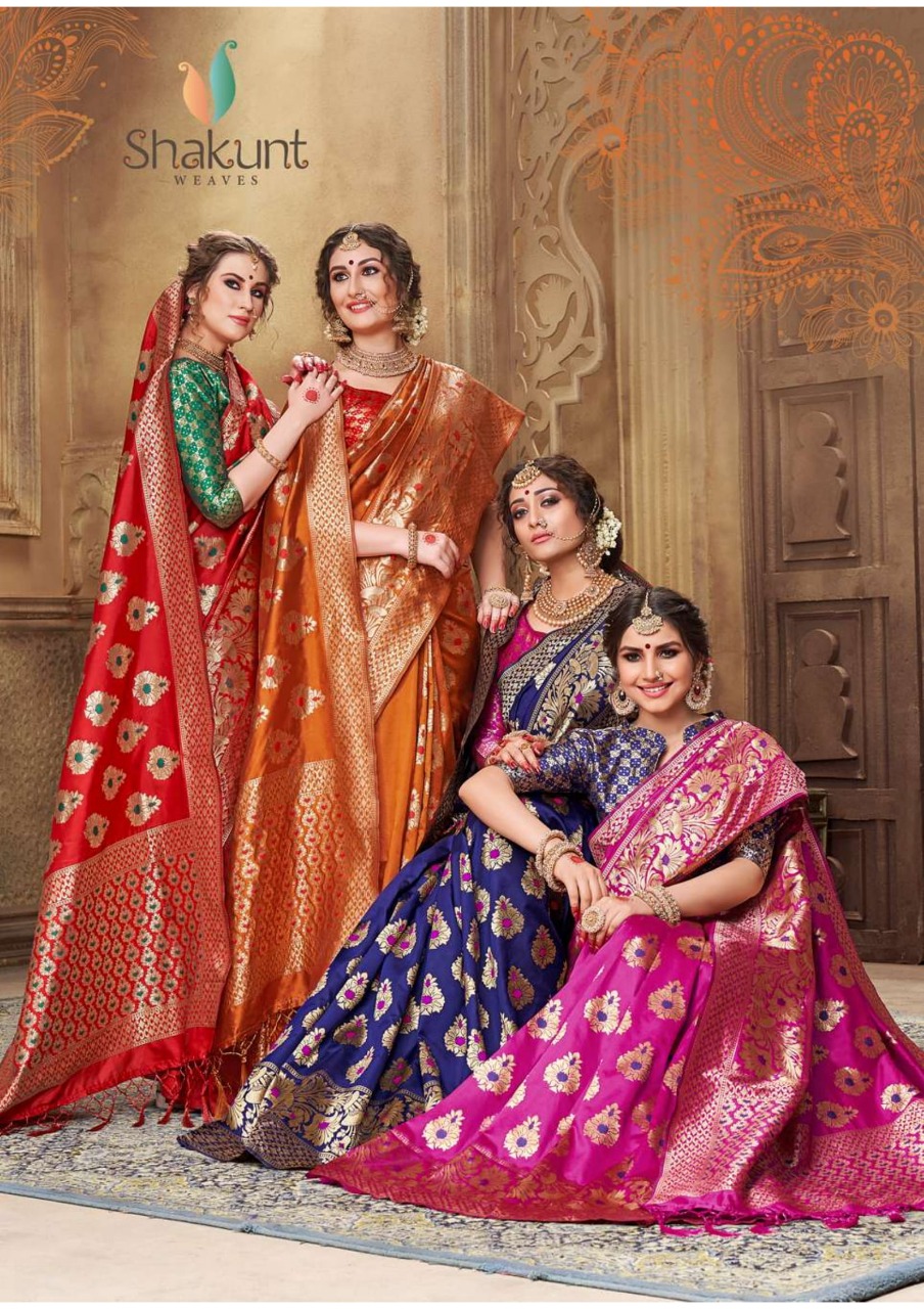 Devi By Shakunt Weaving Silk Sarees Wholesale Supplier And Trader Gujarat