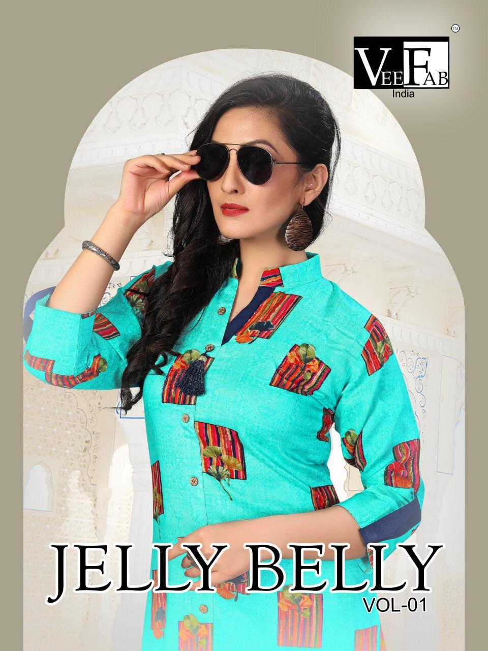 Jelly Belly By Vf India Kurtis With Plazzo Wholesale Supplier Surat
