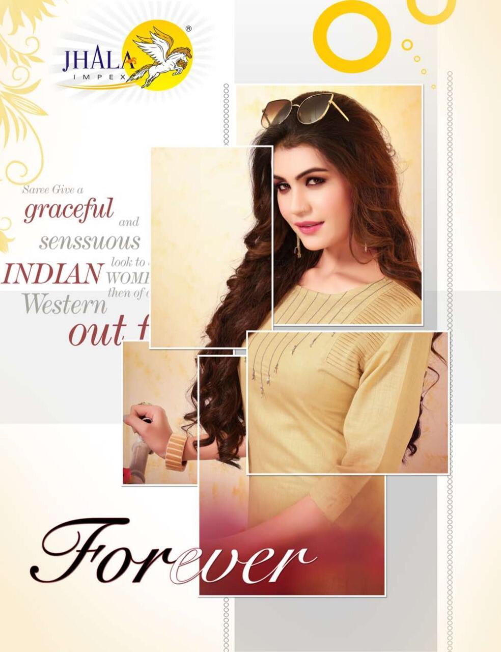Forever By Jhala Impex Kurtis With Plazzo Wholesale Supplier Surat