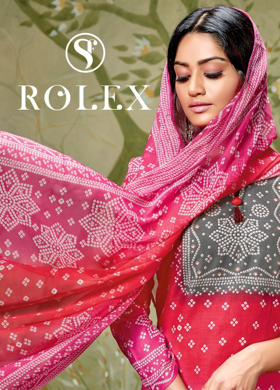 Rolex By Sweety Cotton Dress Materials Wholesale Supplier Surat