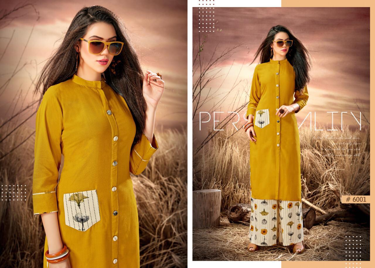 Baleno Vol 6 By Sweety Fashion Reyon Top With Plazzo Wholesale Supplier Surat