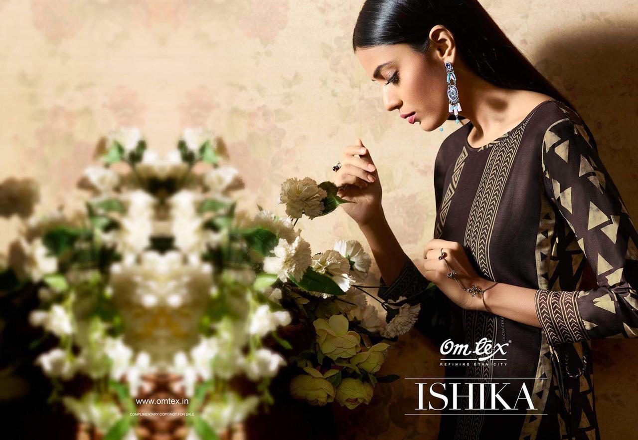 Ishika By Omtex Series 401 To 406 Designer Party Wear Kurtis Wholesale Supplier Surat