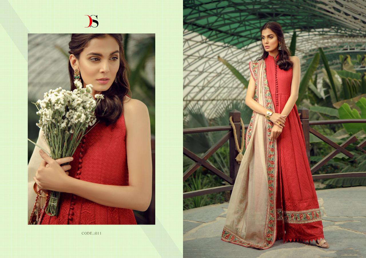 Zarquash By Deepsy Series 011 To 017 Cotton Embroidered Pakistani Suits Wholesale Supplier Surat