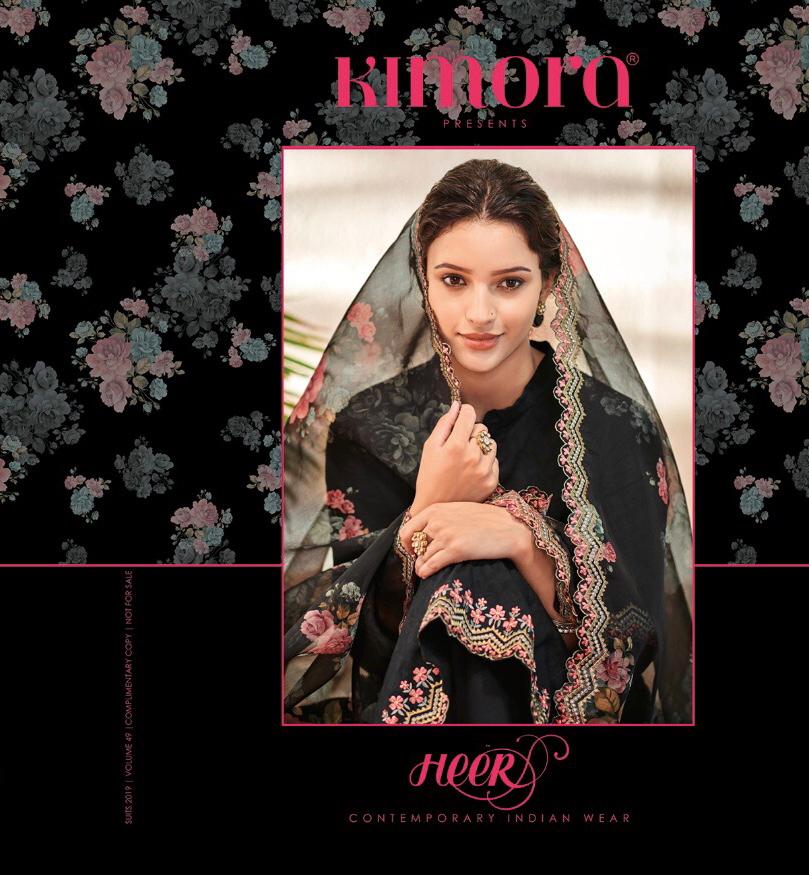 Heer 49 By Kimora Fashion Series 9201 To 9208 Designer Party Wear Suits Wholesale Supplier Gujarat