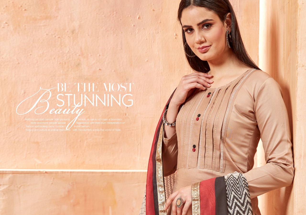 Kesari By Sanskruti Silk Mills Silk Designer Dress Materials Wholesale Supplier Surat