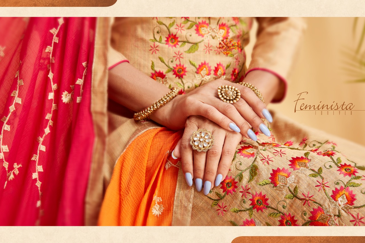 Nirali 5 By Raghav Cotton Embroidered Suits Wholesale Supplier Gujarat