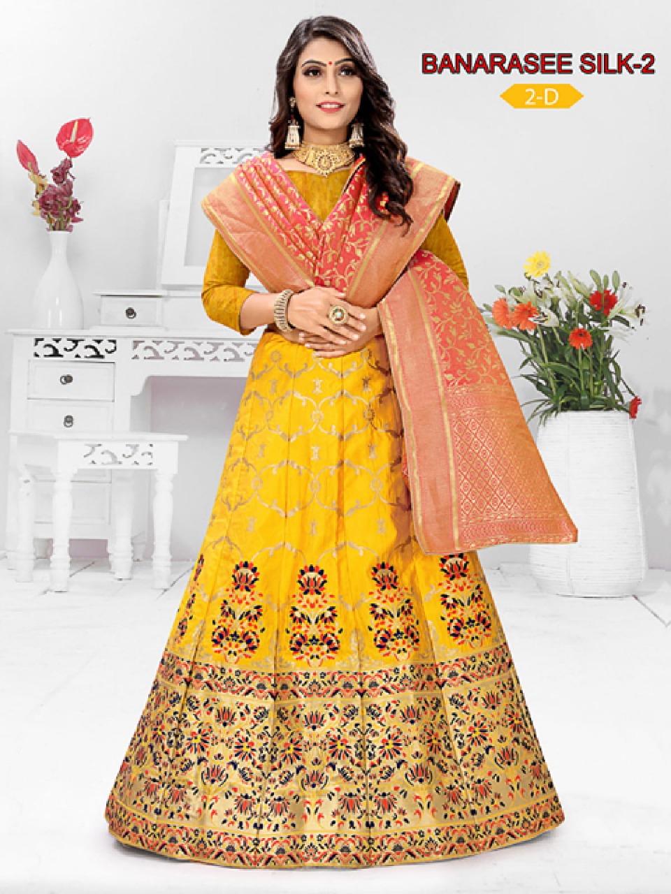 Banarasi Silk Vol 2 By Natraj Silk Designer Lehngas Wholesale Supplier And Trader Surat