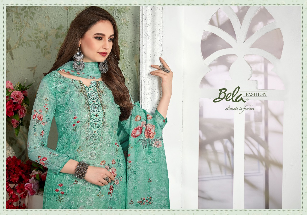 Bela Addison Series 666 To 672 Designer Party Wear Suits Wholesale Supplier Gujarat