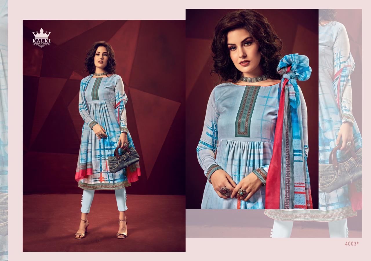 Hrida By Kalki Jam Silk Suits Wholesale Supplier Gujarat