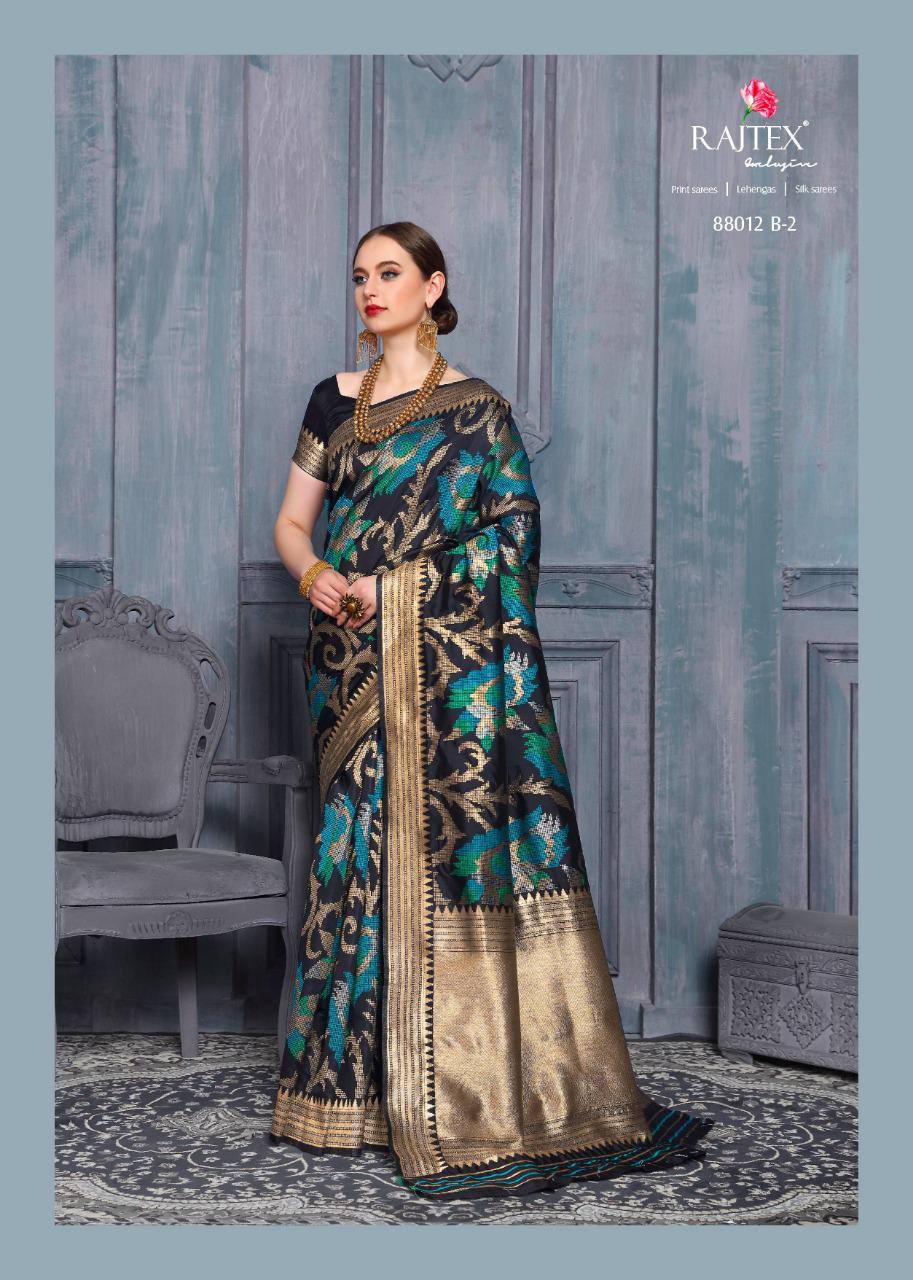 Kalyanam Silk Colours Of 88012 By Raj Tex Silk Sarees Wholesale Supplier Gujarat