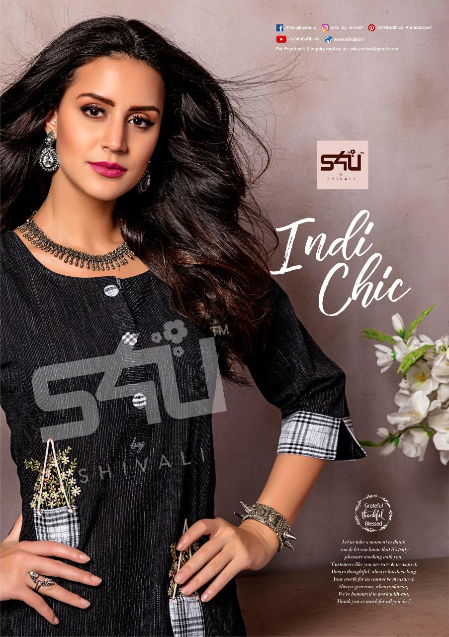Indichic By S4u By Shivali Designer Kurtis With Pant Wholesale Supplier Gujarat