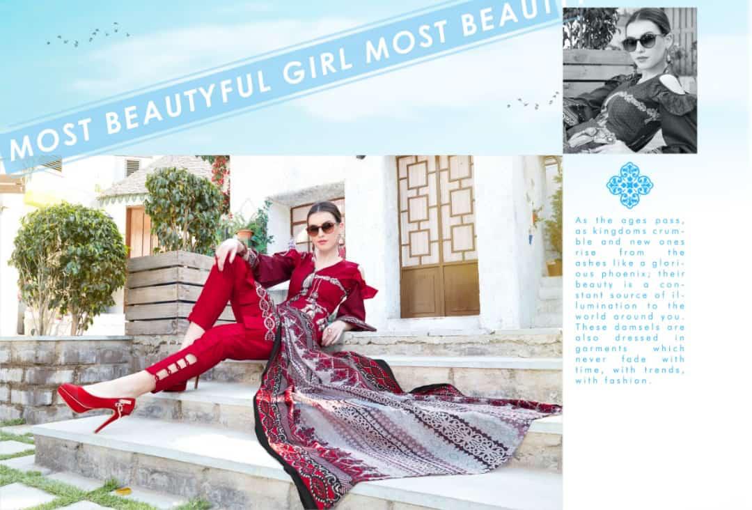 Mumtaz 4 By Mishri Creation Karachi Cotton Suits Wholesale Supplier Gujarat