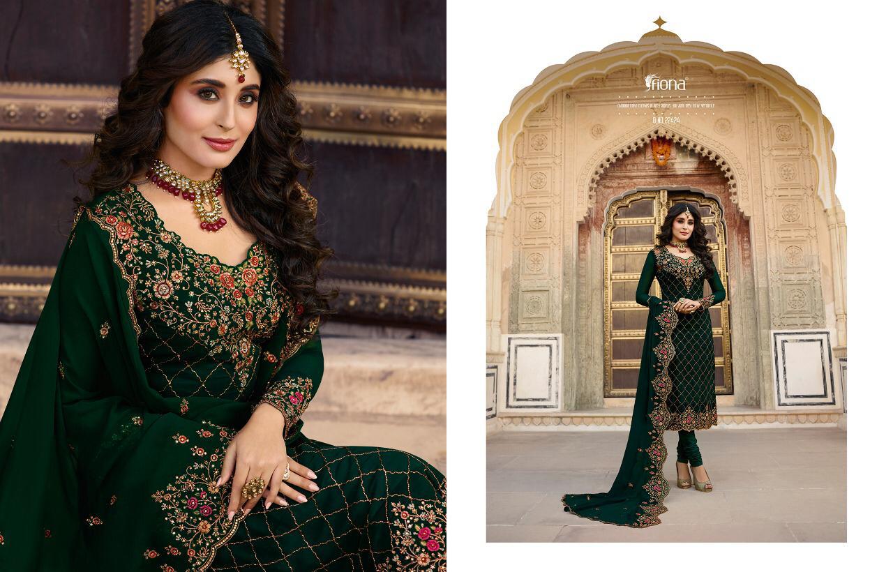 Fiona 22424 Hit Designer Party Wear Suits Wholesale Supplier Gujarat