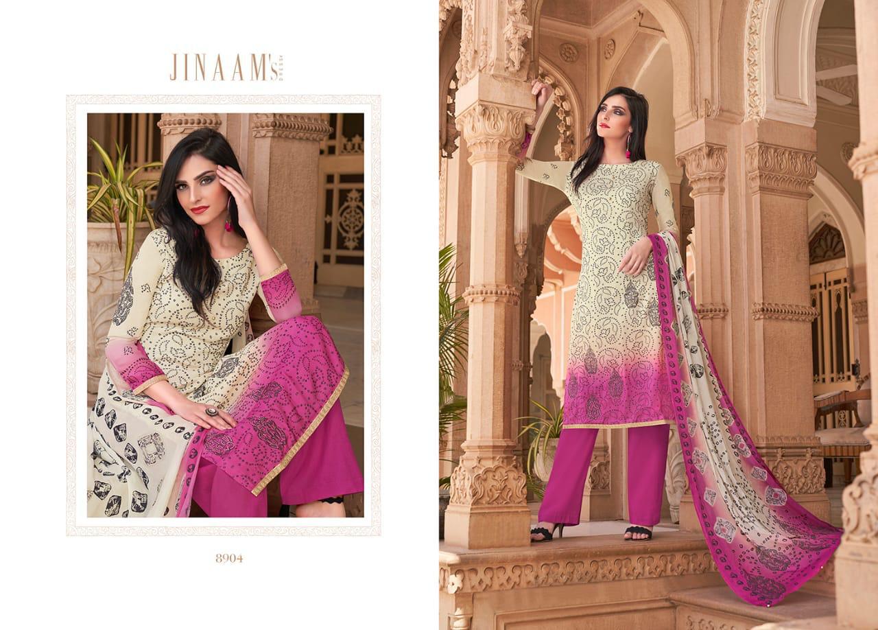 Jinaams Sufia Collection Series 8904 To 8909 By Nitya Nx Designer Party Wear Suits Wholesale Supplie...