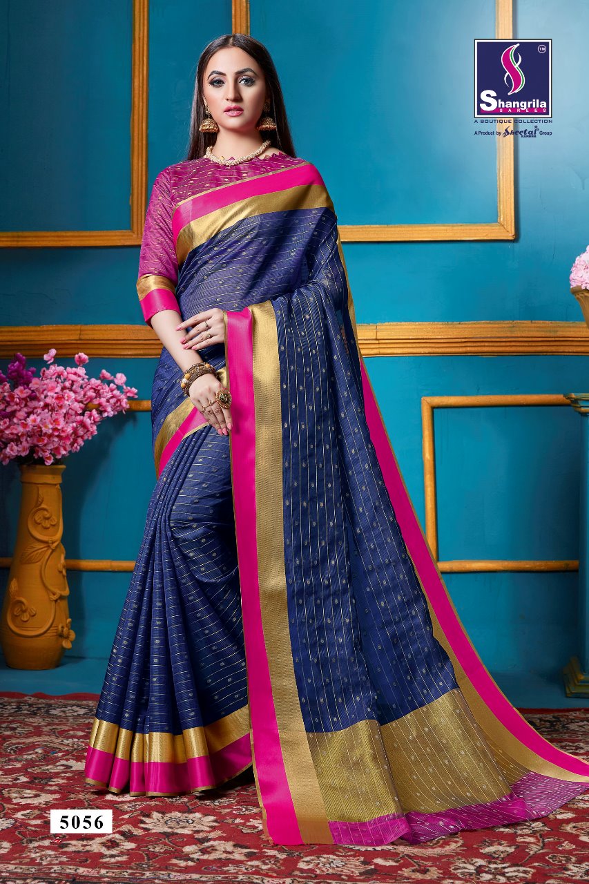 Genda By Shangrila Silk Weaving Sarees Wholesale Supplier And Dealer Surat
