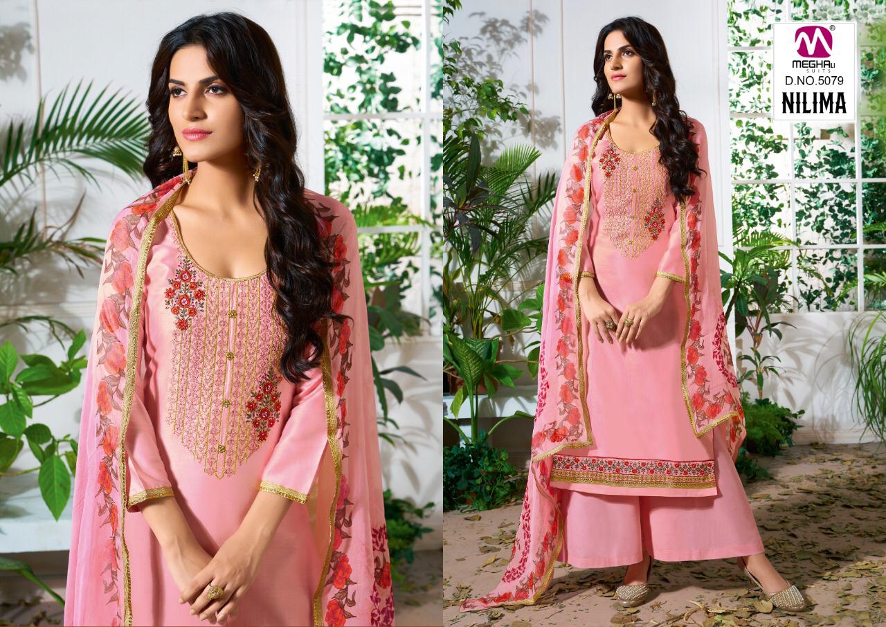 Nilima By Meghali Designer Party Wear Suits Wholesale Supplier Gujarat