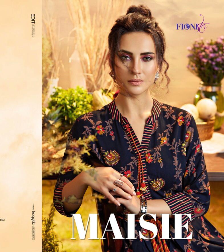 Maisie By Fionista Fancy Cotton Kurtis Wholesale Supplier Surat