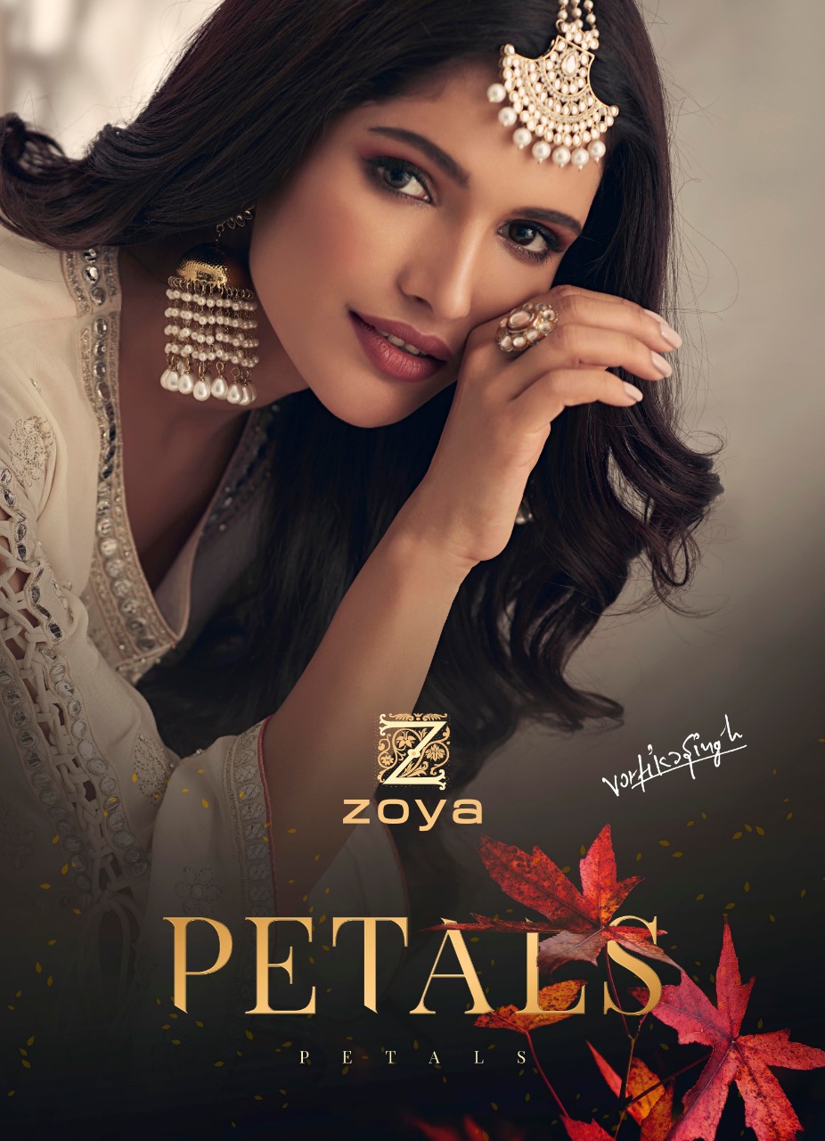Zoya Petals Series 31001 To 31007 Designer Party Wear Suits Wholesale Supplier India