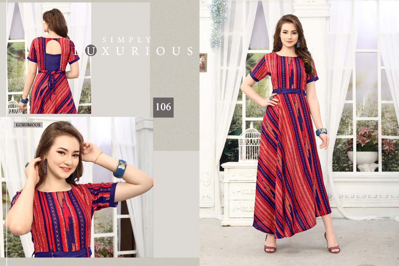 Parisha Vol 1 By Kajri Style Reyon Printed Kurtis Wholesale Supplier Surat
