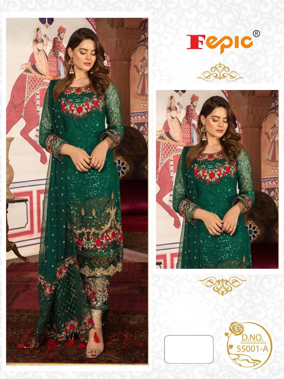 Rosemeen Fantasy Blockbuster Vol 1 By Fepic Series 55001a Designer Pakistani Suits Wholesale Supplie...