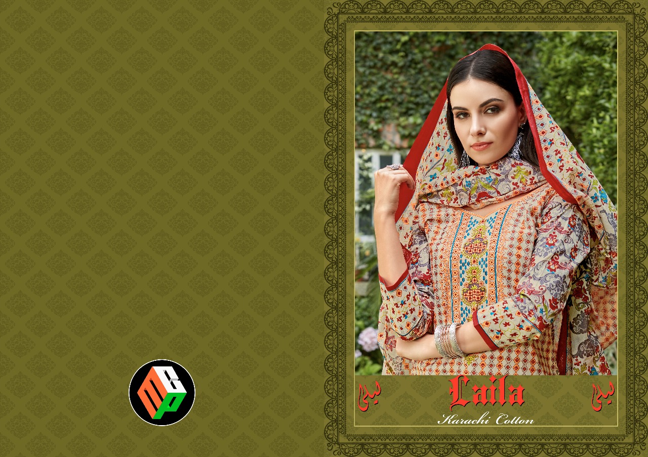 Laila  Karachi Cotton Suits Wholesale Supplier Gujarat