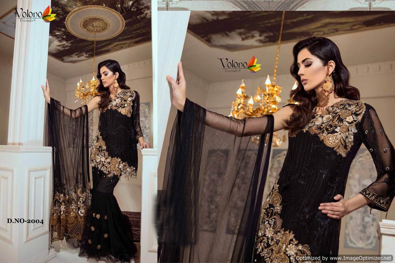 Zaylish Vol 2 By Volono Trendz Series 2001 To 2004  Pakistani Suits Wholesale Supplier India
