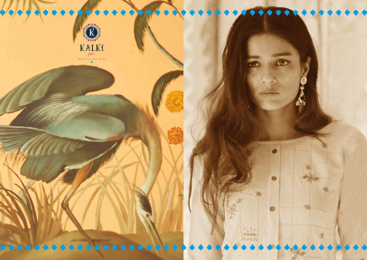 Essence By Kalki Fashion Cotton Kurtis With Plazzo Pants Wholesale Collection Supplier Gujarat