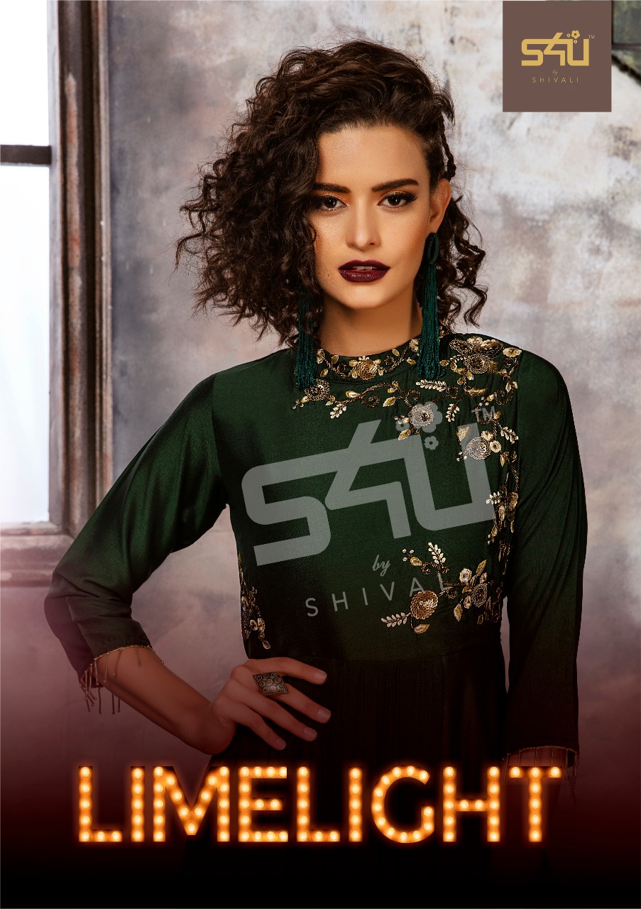 Limelight By S4u Shivali Fancy Designer Party Wear Dresses Wholesale Supplier And Dealer Surat