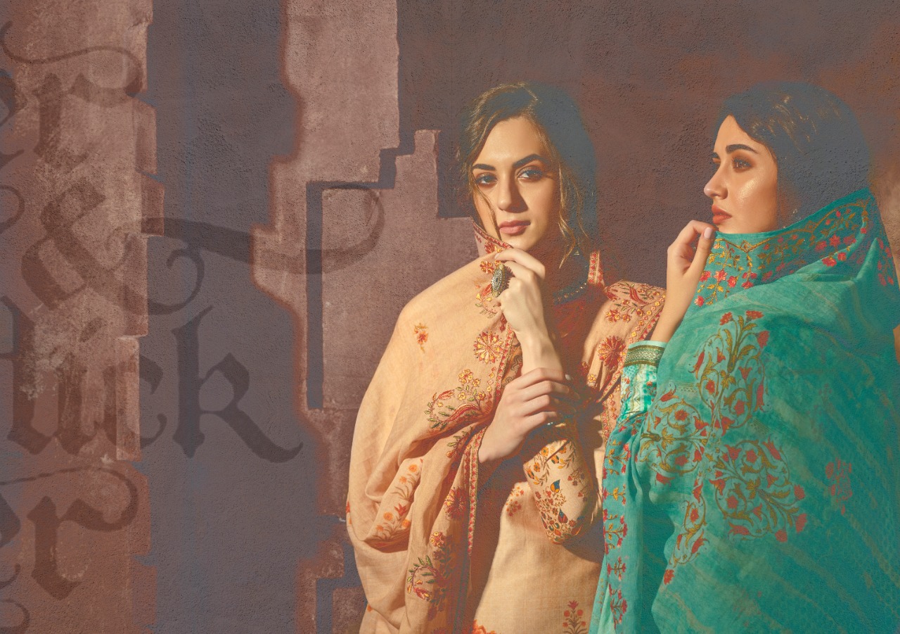 Sabah Vol 1 By Karma Series 143 To 149 Designer Party Wear Suits Wholesale Supplier Gujarat